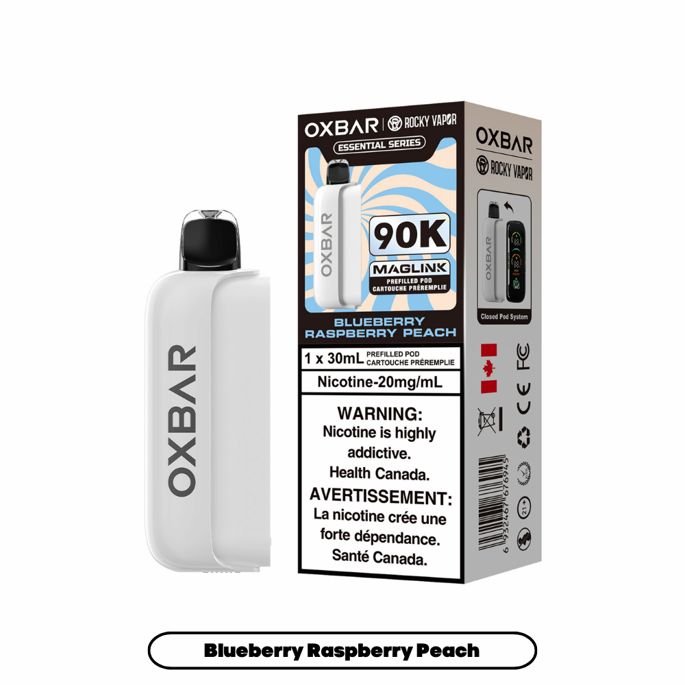 Oxbar 90k Maglink Pods - Blueberry Raspberry Peach
