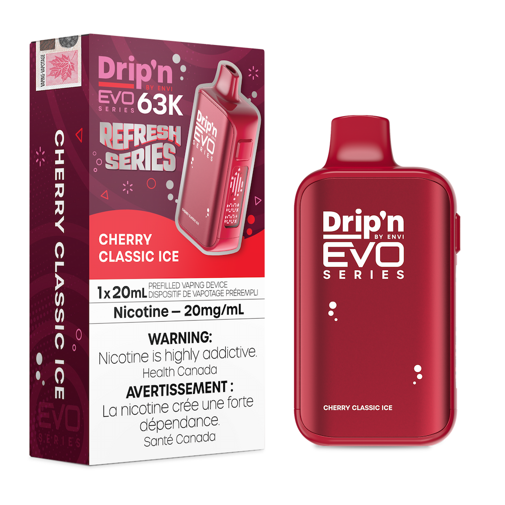Drip'n By Envi Evo Series 63k Disposable Vape - Cherry Classic Ice