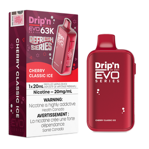 Drip'n By Envi Evo Series 63k Disposable Vape - Cherry Classic Ice