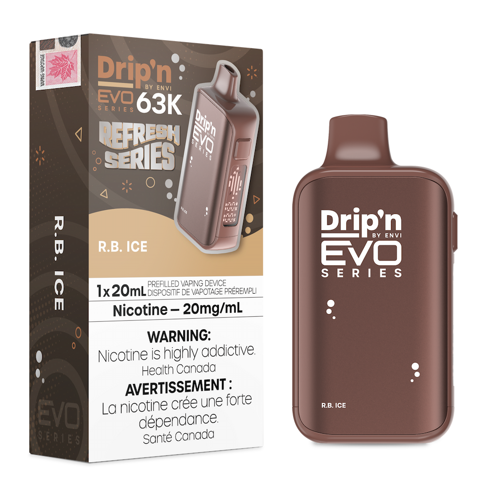 Drip'n By Envi Evo Series 63k Disposable Vape - R.B Ice