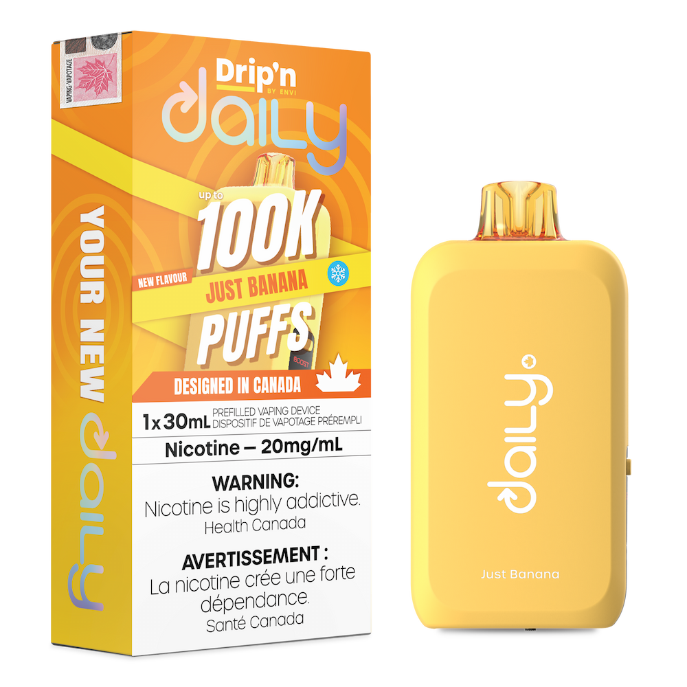 Drip'n Daily 100k Disposable Vape - Just Banana