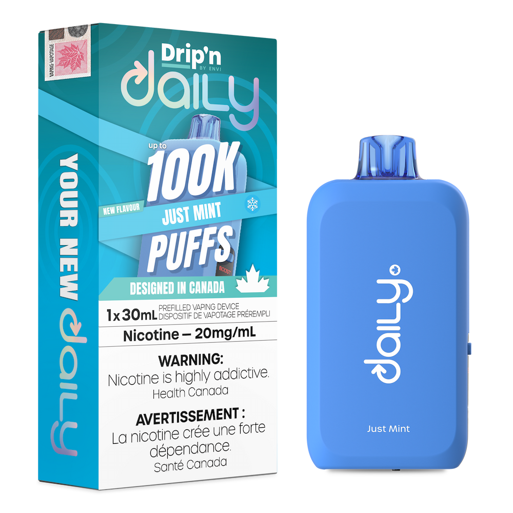 Drip'n Daily 100k Disposable Vape - Just Mint