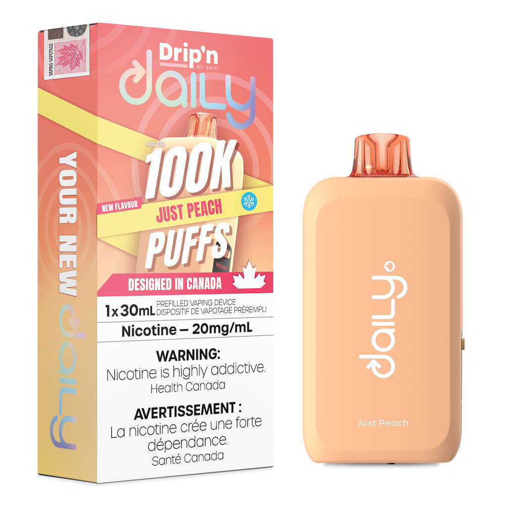 Drip'n Daily 100k Disposable Vape - Just Peach