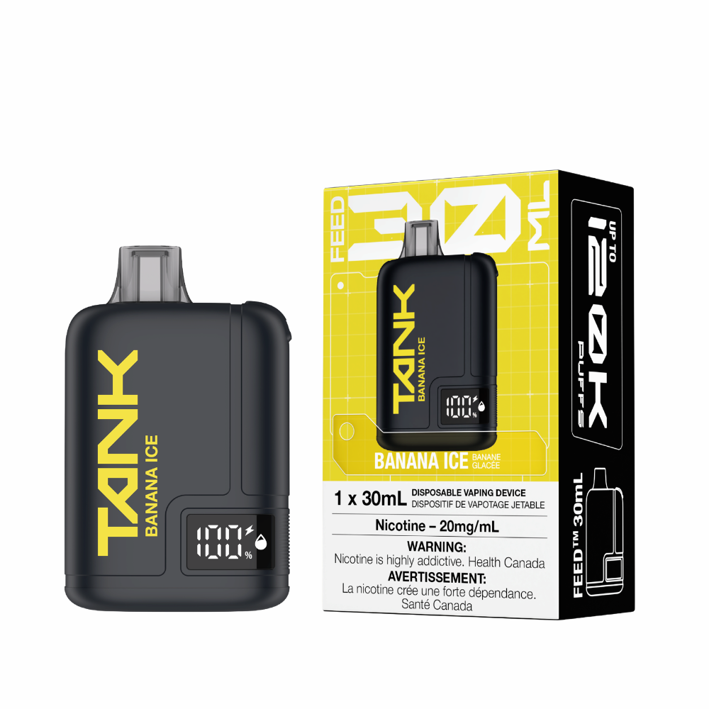 Feed Tank 120K Disposable Vape - Banana Ice