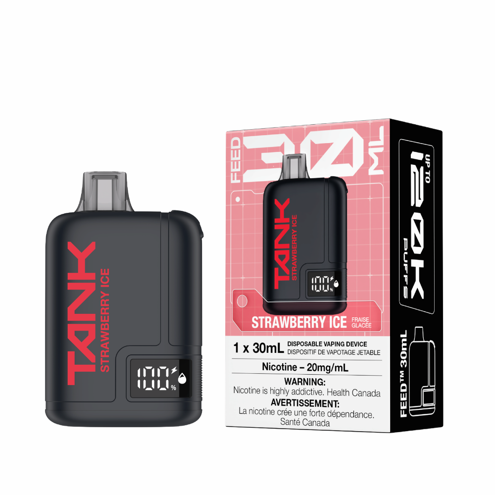 Feed Tank 120K Disposable Vape - Strawberry Ice