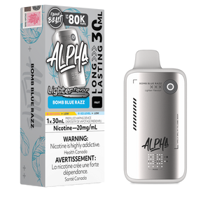 Flavour Beast Alpha Lighter Flavour 80k Puffs Disposable Vape - Bomb Blue Razz
