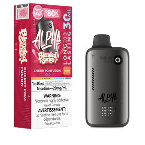 Flavour Beast Alpha Blended Series 80K Puffs Disposable Vape - Cherry Pom Fusion Iced