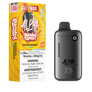 Flavour Beast Alpha Blended Series 80K Puffs Disposable Vape - Mango Tornado Iced