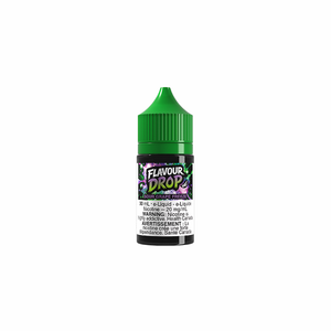 Flavour Drop Salt Nic Vape Juice - Sour Grape Freeze (30ml)