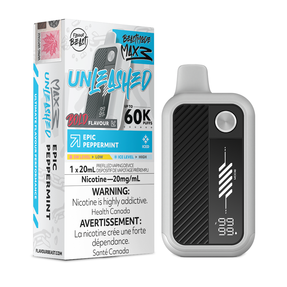 Flavour Beast Beast Mode Max 3 Unleashed 60K - Epic Peppermint Iced