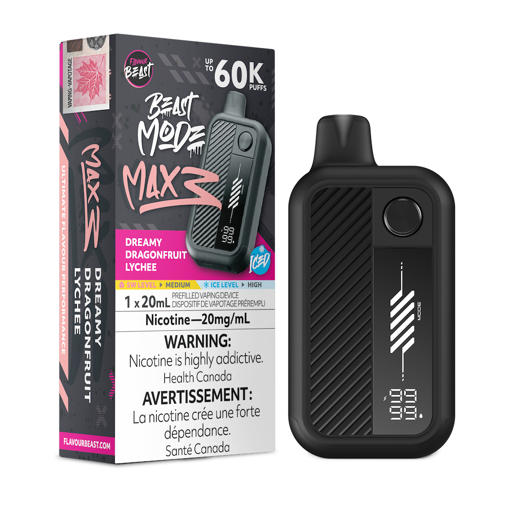 Flavour Beast Beast Mode Max 3 60K Disposable Vape - Dreamy Dragonfruit Lychee