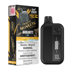 Flavour Beast Mode Max 3 Twelve Monkeys 60K Disposable Vape - Mangabeys Iced