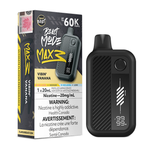 Flavour Beast Beast Mode Max 3 60K Disposable Vape - Vibin Vanana
