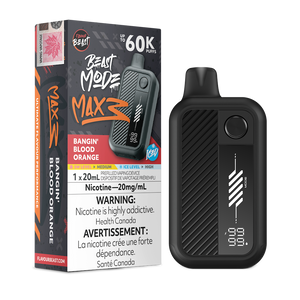 Flavour Beast Beast Mode Max 3 60K - Bangin' Blood Orange