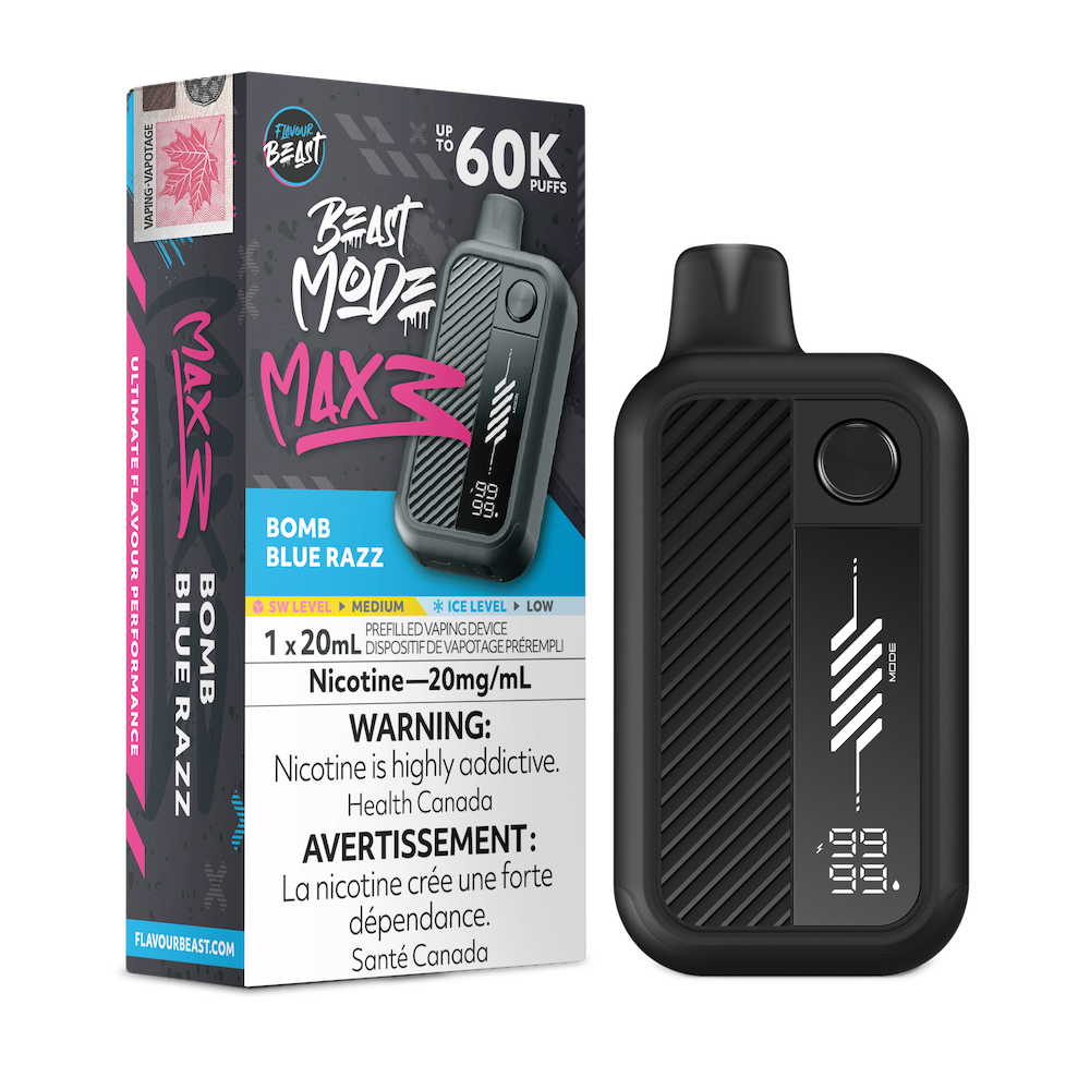 Flavour Beast Beast Mode Max 3 60K - Bomb Blue Razz
