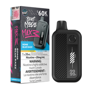 Flavour Beast Beast Mode Max 3 60K - Bomb Blue Razz