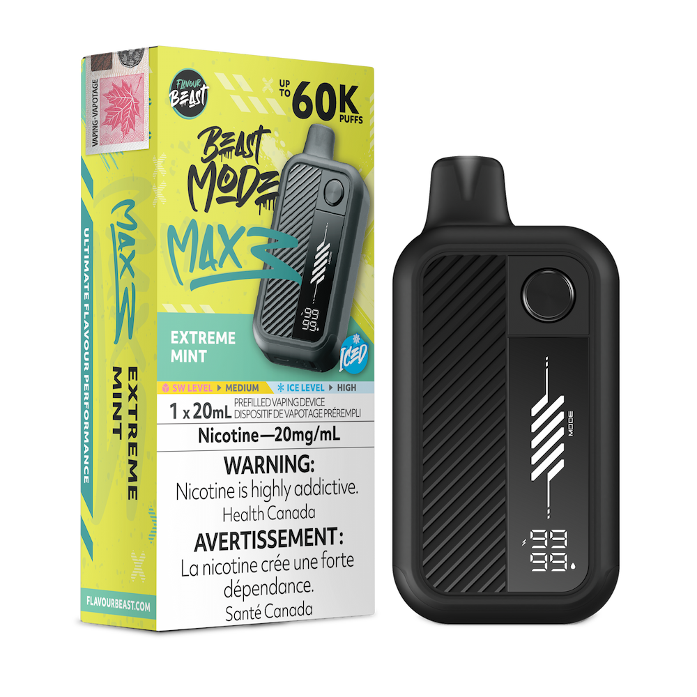 Flavour Beast Beast Mode Max 3 60K - Extreme Mint Iced