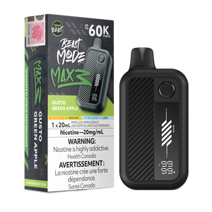 Flavour Beast Beast Mode Max 3 60K - Gusto Green Apple