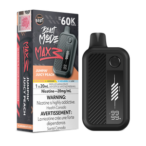 Flavour Beast Beast Mode Max 3 60K - Jumpin' Juicy Peach