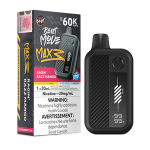 Flavour Beast Beast Mode Max 3 60K - Ragin' Razz Mango