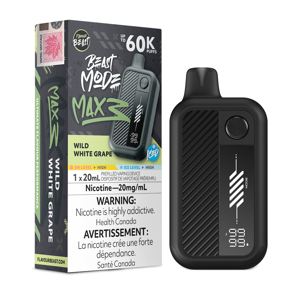 Flavour Beast Beast Mode Max 3 60K - Wild White Grape