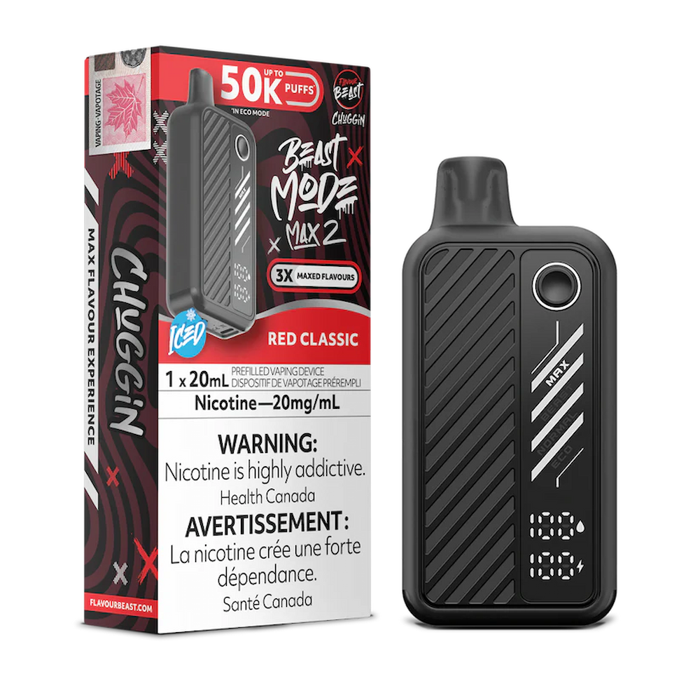 Flavour Beast Beast Mode Max 2 - Red Classic Iced