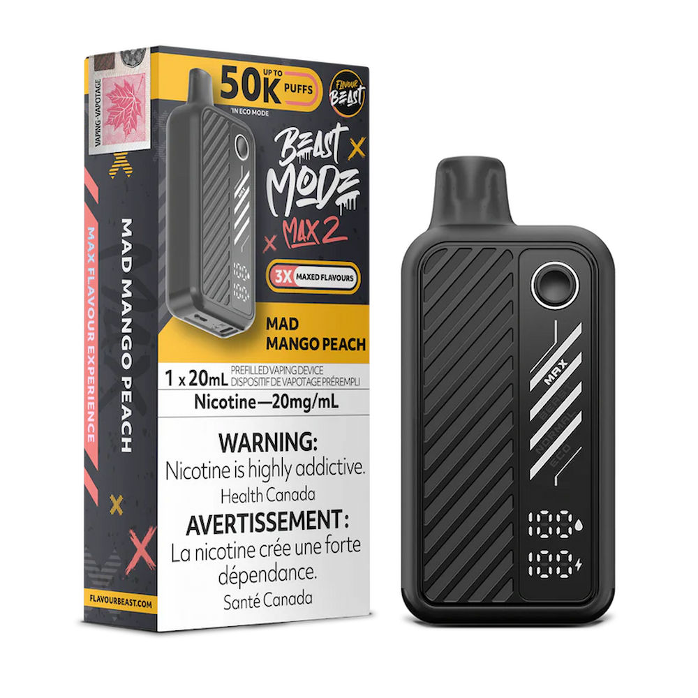 Flavour Beast Beast Mode Max 2 - Mad Mango Peach
