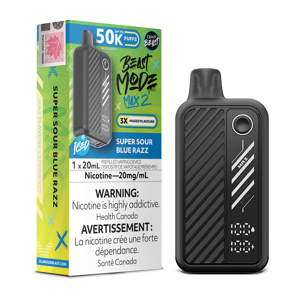 Flavour Beast Beast Mode Max 2 - Super Sour Blue Razz