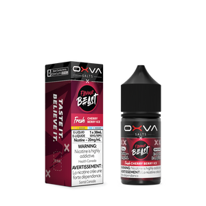 Flavour Beast x OXVA Nic Salt Vape Juice - Cherry Berry Ice (30ml)