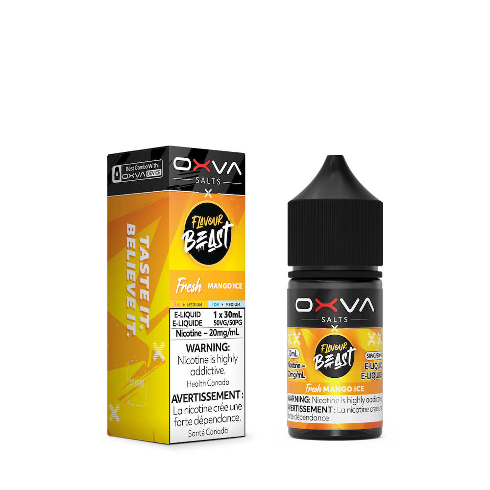 Flavour Beast x OXVA Nic Salt Vape Juice - Mango Ice (30ml)