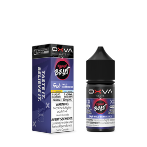 Flavour Beast x OXVA Nic Salt Vape Juice - Wild Berries Ice (30ml)