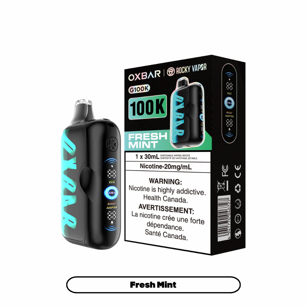 Oxbar G100K Disposable Vape- Fresh Mint