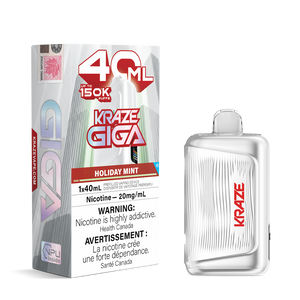 Kraze Giga 150K Puffs Disposable Vape - Holiday Mint