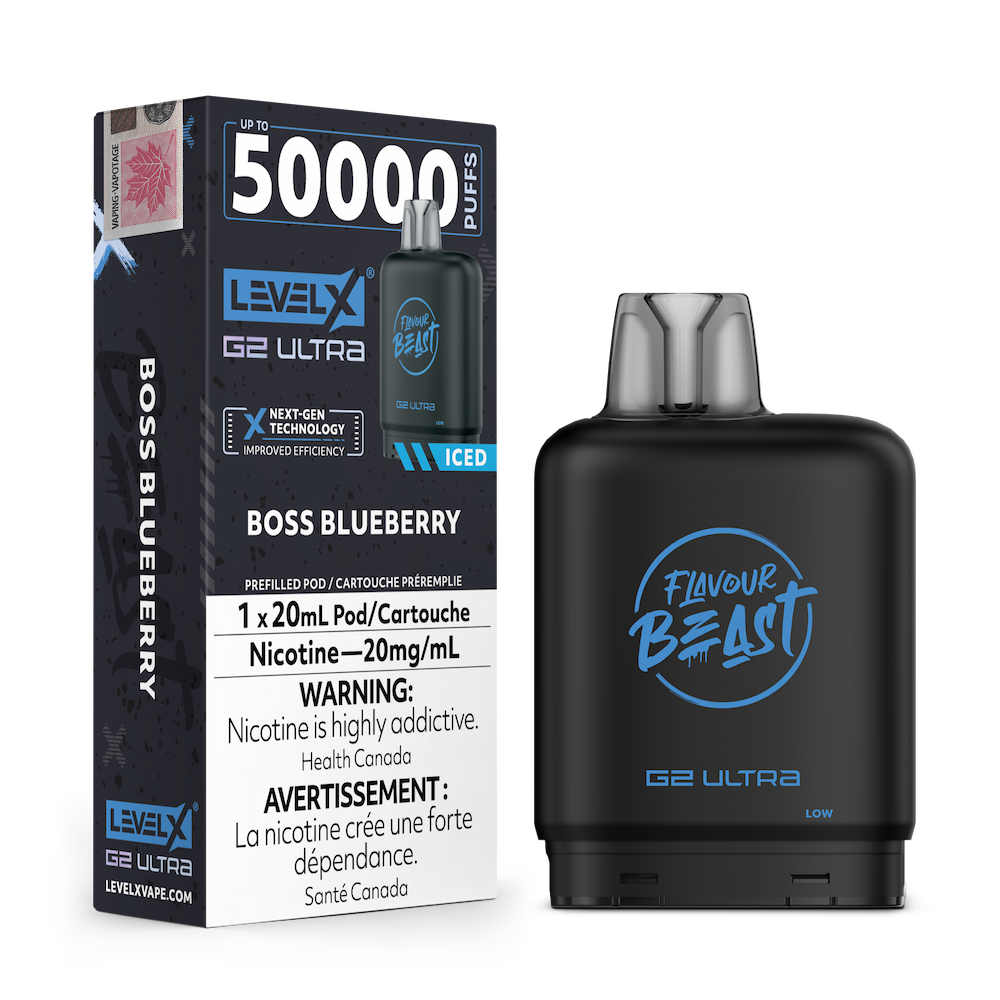 Level X Flavour Beast G2 Ultra - Boss Blueberry