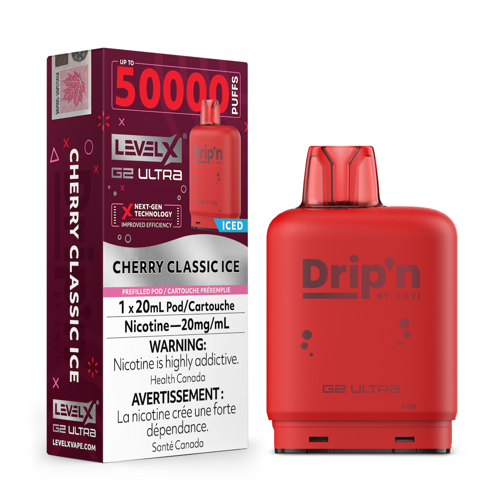Level X Dripn G2 Ultra - Cherry Classic Ice