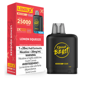 Level X Flavour Beast Boost G2 - Lemon Squeeze