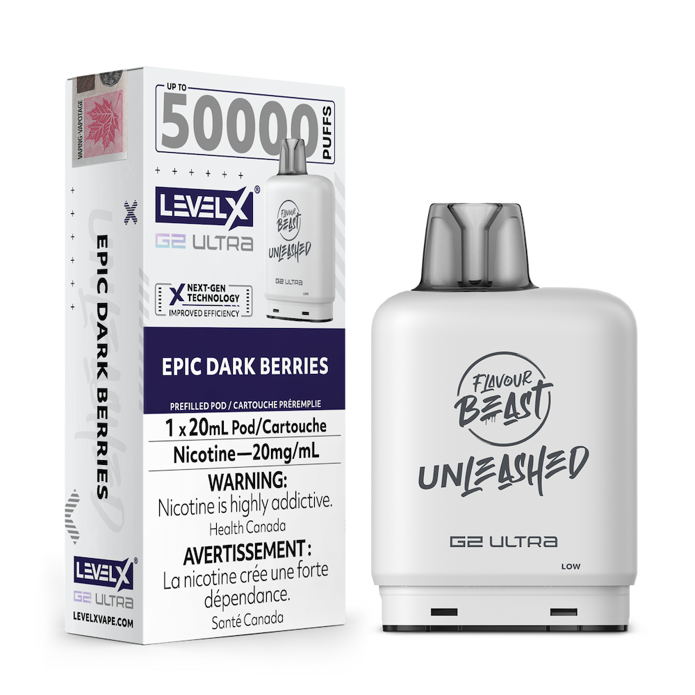 Level X Flavour Beast Unleashed G2 Ultra- Epic Dark Berries