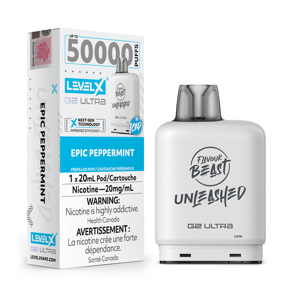 Level X Flavour Beast Unleashed G2 Ultra - Epic Peppermint Iced