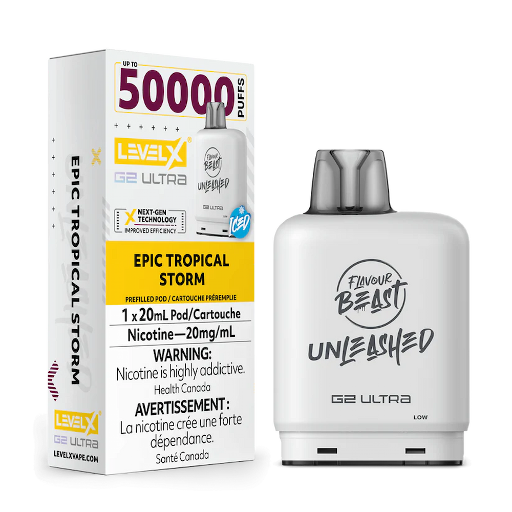 Level X Flavour Beast Unleashed G2 Ultra- Epic Tropical Storm Iced