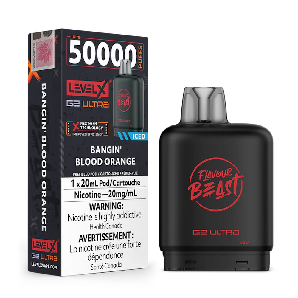 Level X Flavour Beast G2 Ultra - Bangin' Blood Orange Iced