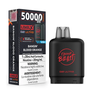 Level X Flavour Beast G2 Ultra - Bangin' Blood Orange Iced