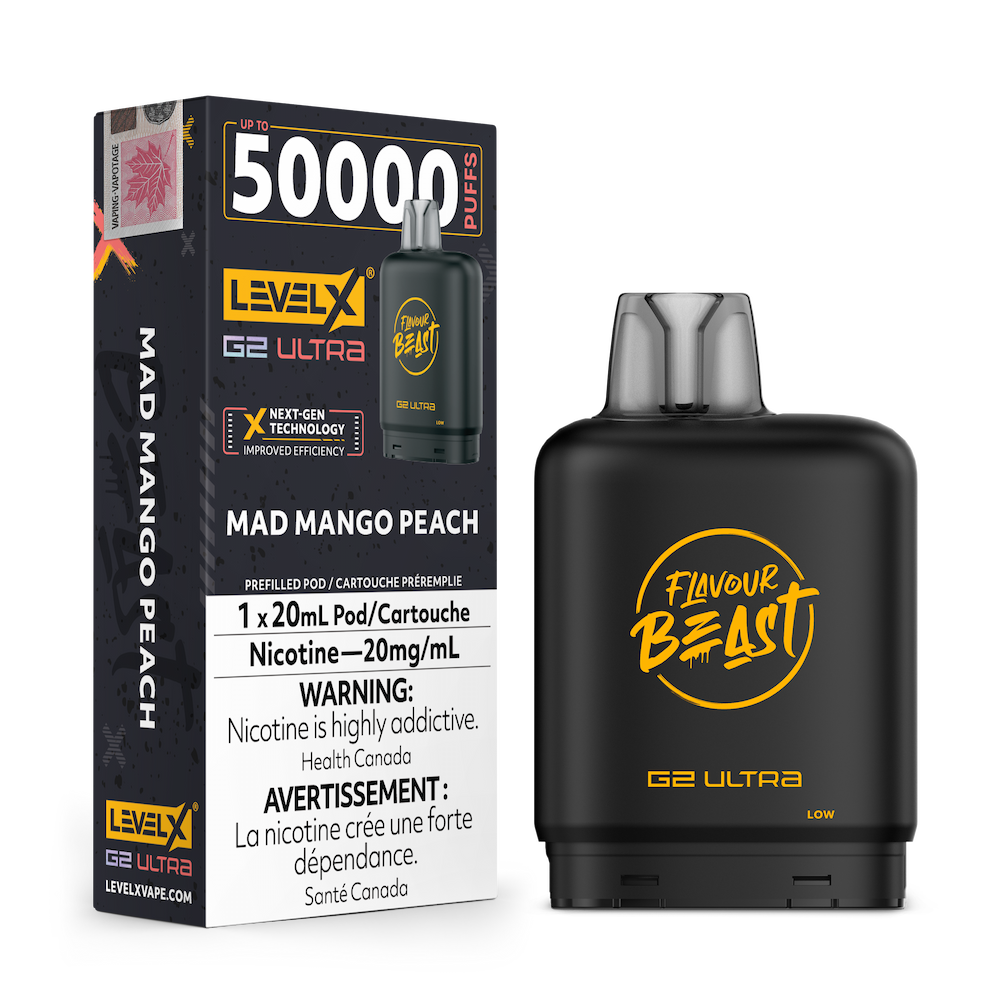 Level X Flavour Beast G2 Ultra - Mad Mango Peach