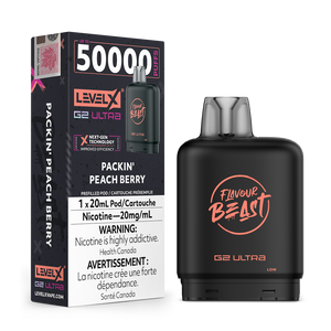 Level X Flavour Beast G2 Ultra - Packin' Peach Berry