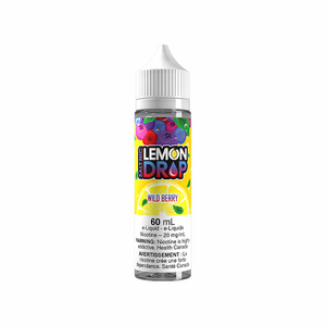 Lemon Drop Salt Nic Vape Juice– Wild Berry (60mL)