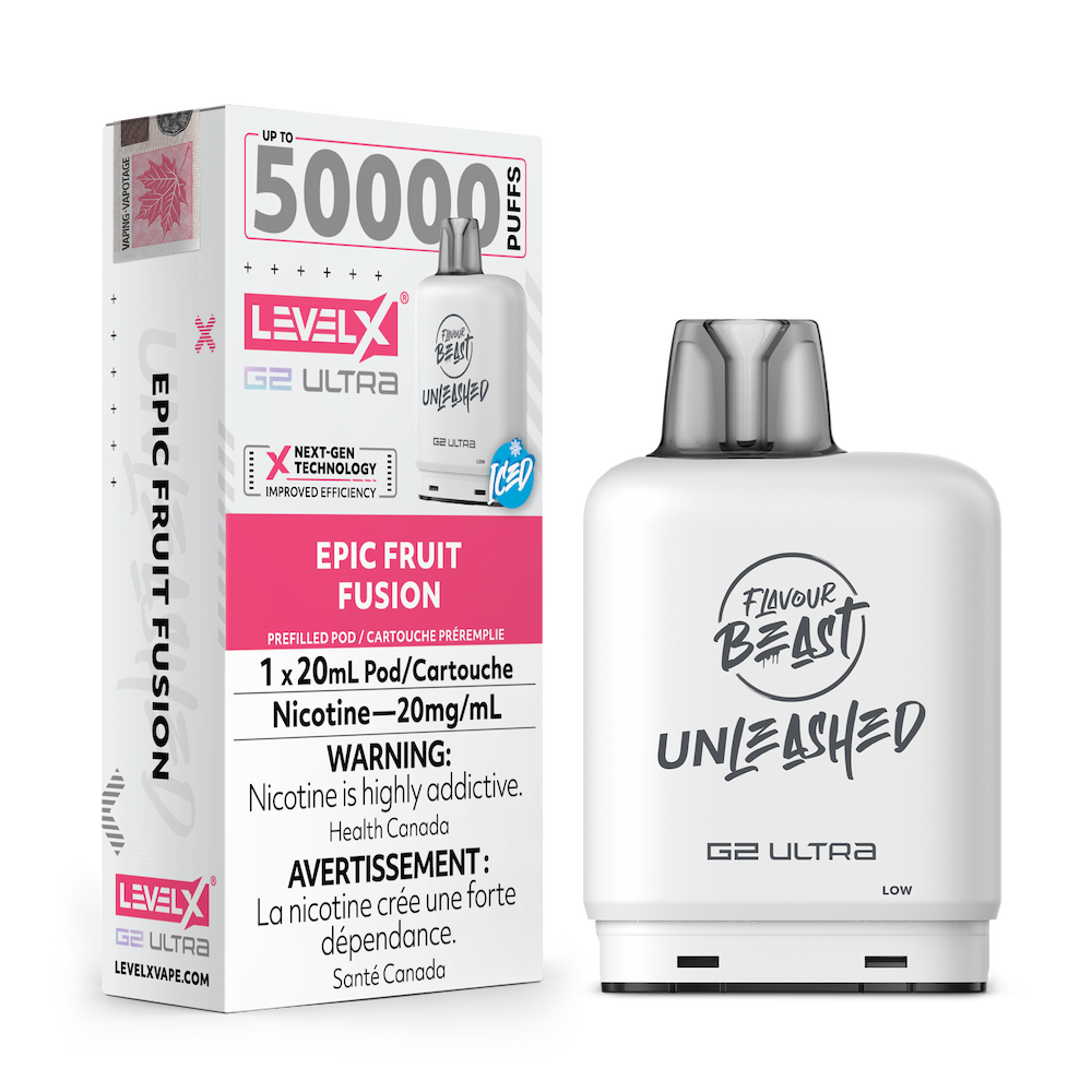 Level X Flavour Beast Unleashed G2 Ultra - Epic Fruit Fusion Iced