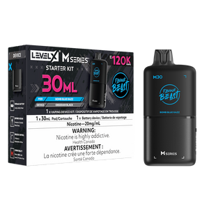Flavour Beast Level X M Series Starter Kit 120K - Bomb Blue Razz