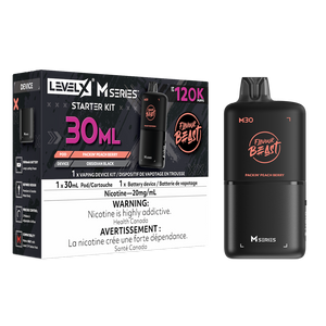 Flavour Beast Level X M Series Starter Kit 120K - Packin' Peach Berry