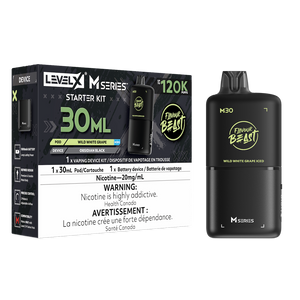Flavour Beast Level X M Series Starter Kit 120K - Wild White Grape Iced