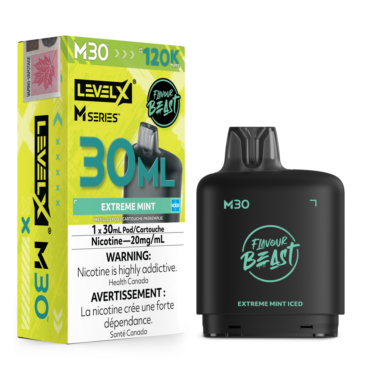 Level X M Series M30 120K - Extreme Mint Iced