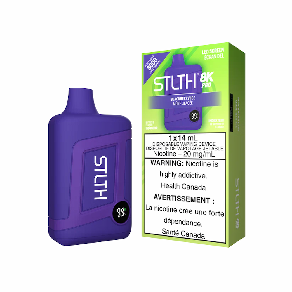 STLTH 8k Pro - Blackberry Ice